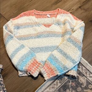 Striped Multicolor Women's Sweater